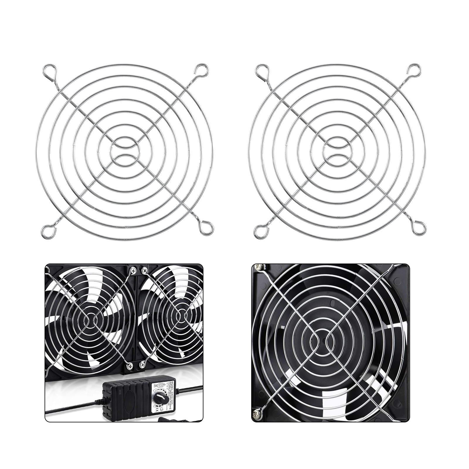 2pcs Fan Grills Computer Cooli - Pc Gaming Ff avaliação e preço