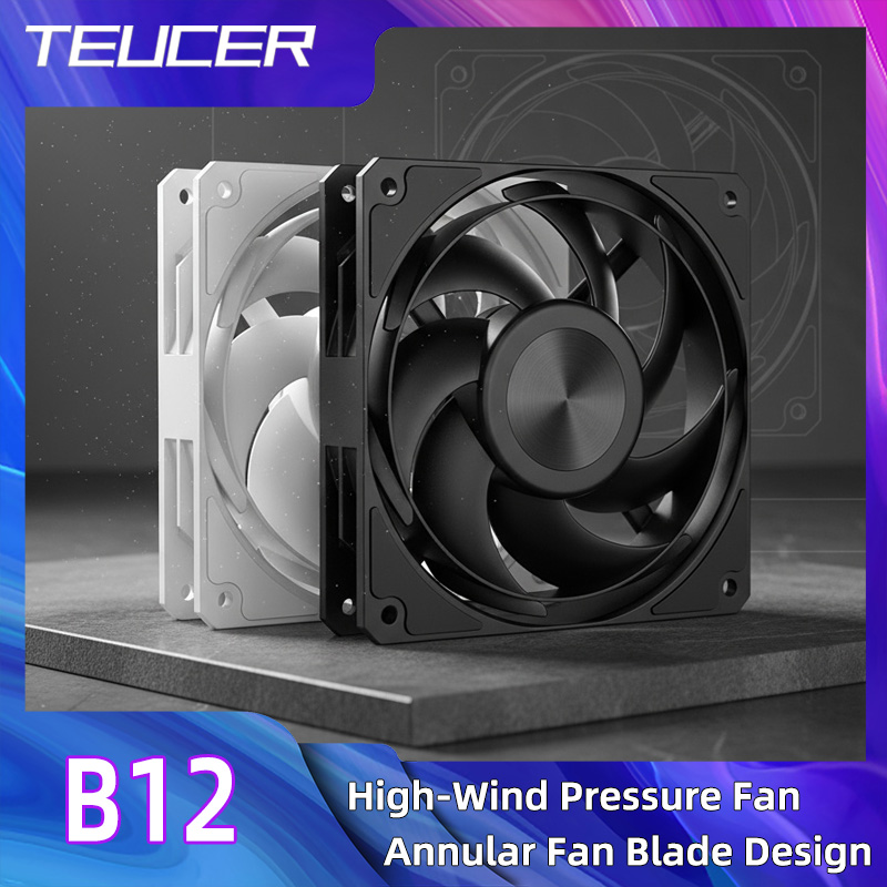 TEUCER Computer CPU Cooler Fan - Pc Gaming Ff avaliação e preço