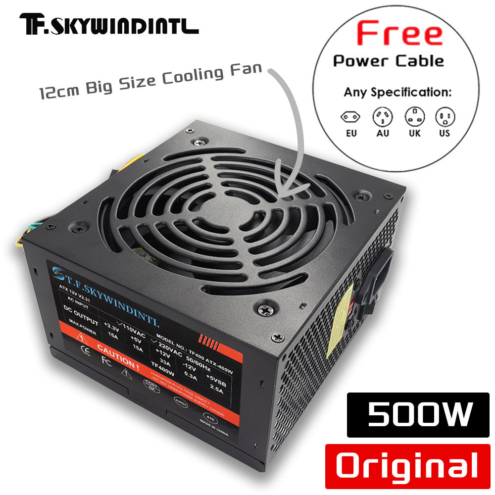 Cheap 500W Black ATX Desktop G - Pc Gaming Ff avaliação e preço