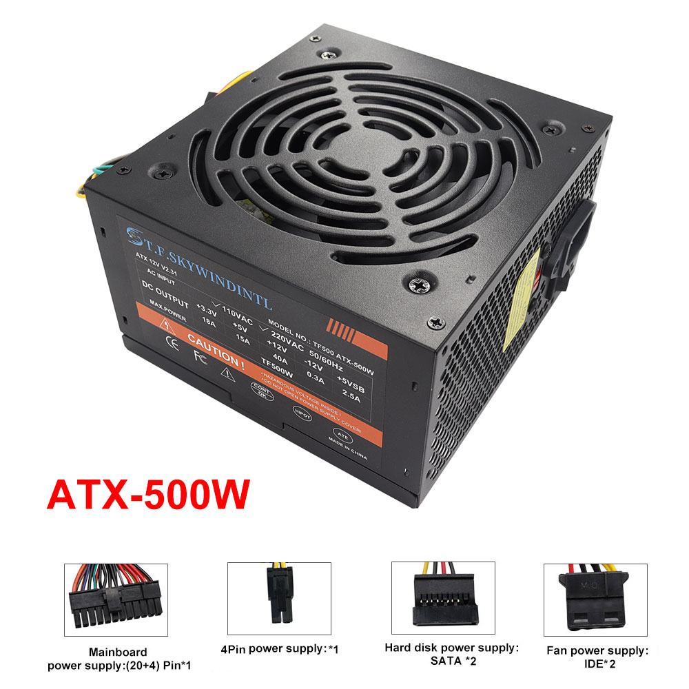 Cheap 500W Black ATX Desktop G - Pc Gaming Ff avaliação e preço
