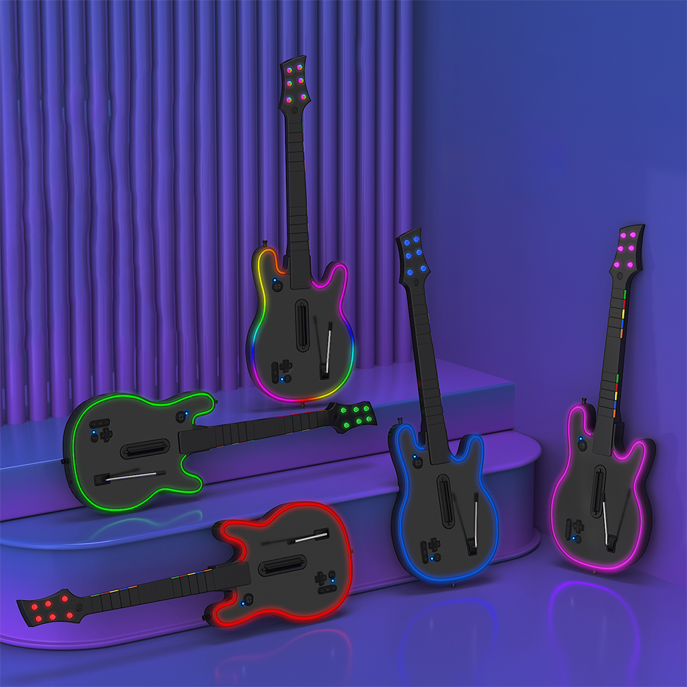 Wireless Guitar Controller Con - Joystick Pc Gaming avaliação e preço