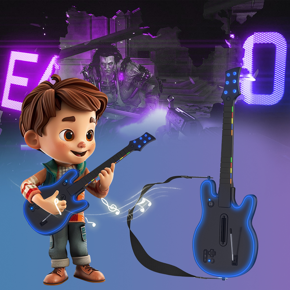 Wireless Guitar Controller Con - Joystick Pc Gaming avaliação e preço