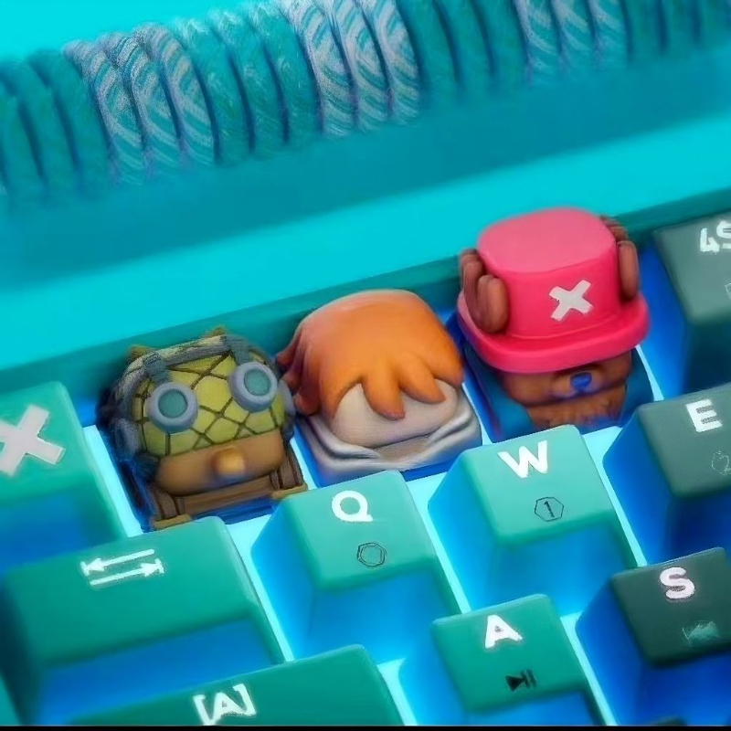 One Piece Chopper Nami anime c - Custom Keycaps avaliação e preço