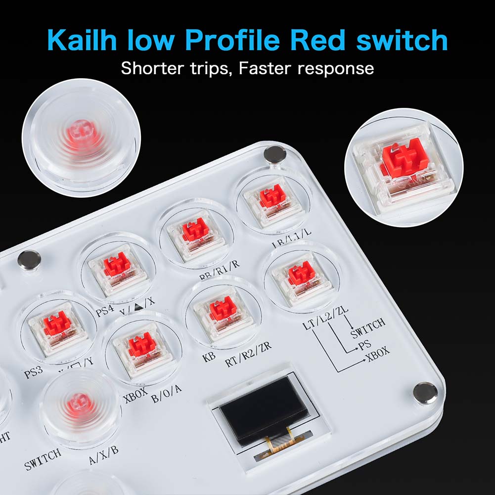 Arcade Joystick 12Keys All-But - Joystick Pc Gaming avaliação e preço