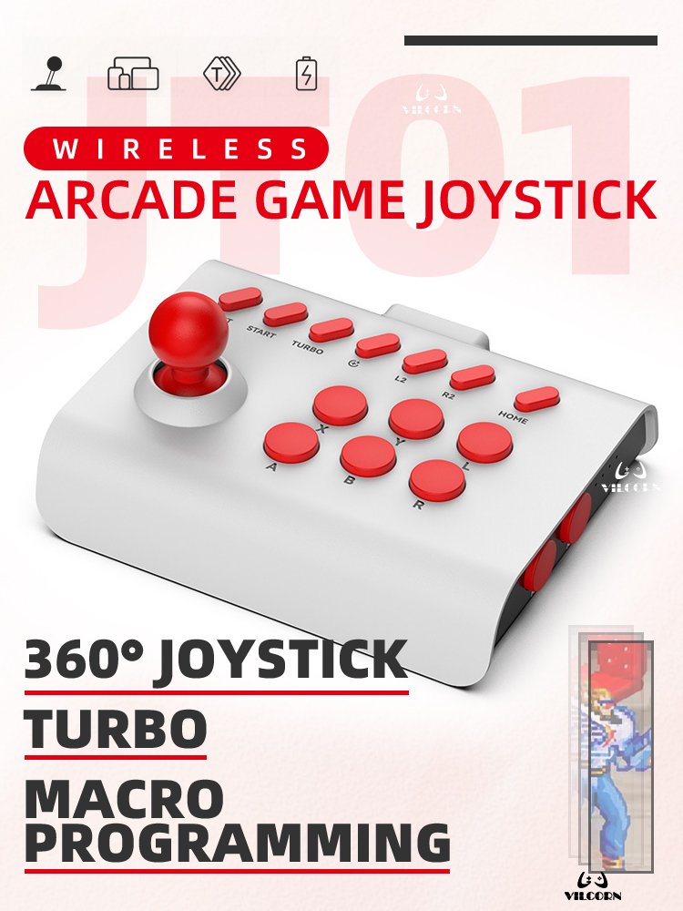 Arcade Joystick Wireless Gamin - Joystick Pc Gaming avaliação e preço