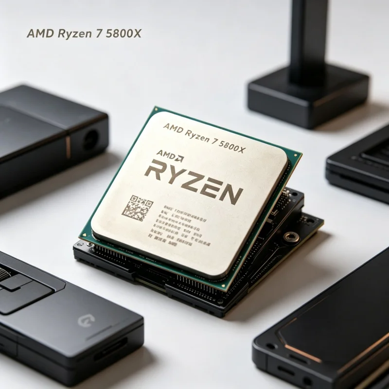 AMD Ryzen 7 5800X Processor 8  - Pc Gaming Cpu avaliação e preço