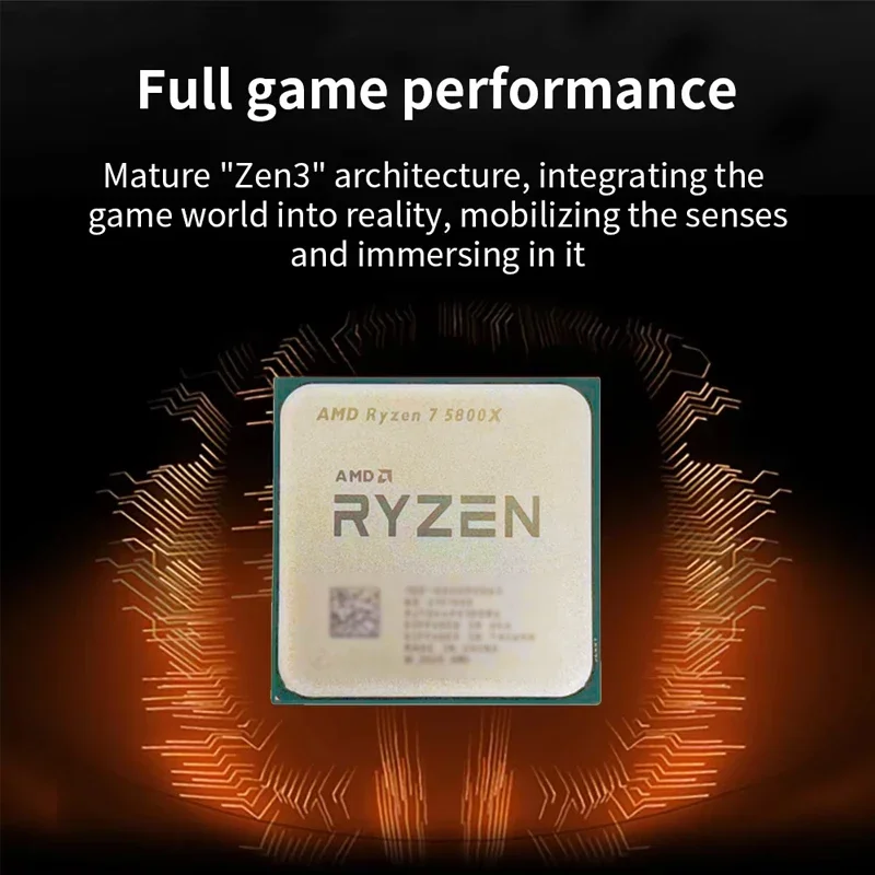 AMD Ryzen 7 5800X Processor 8  - Pc Gaming Cpu avaliação e preço