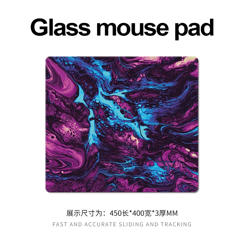 Artistic Line Art Glass Mouse  - Fps Gaming Mouse avaliação e preço