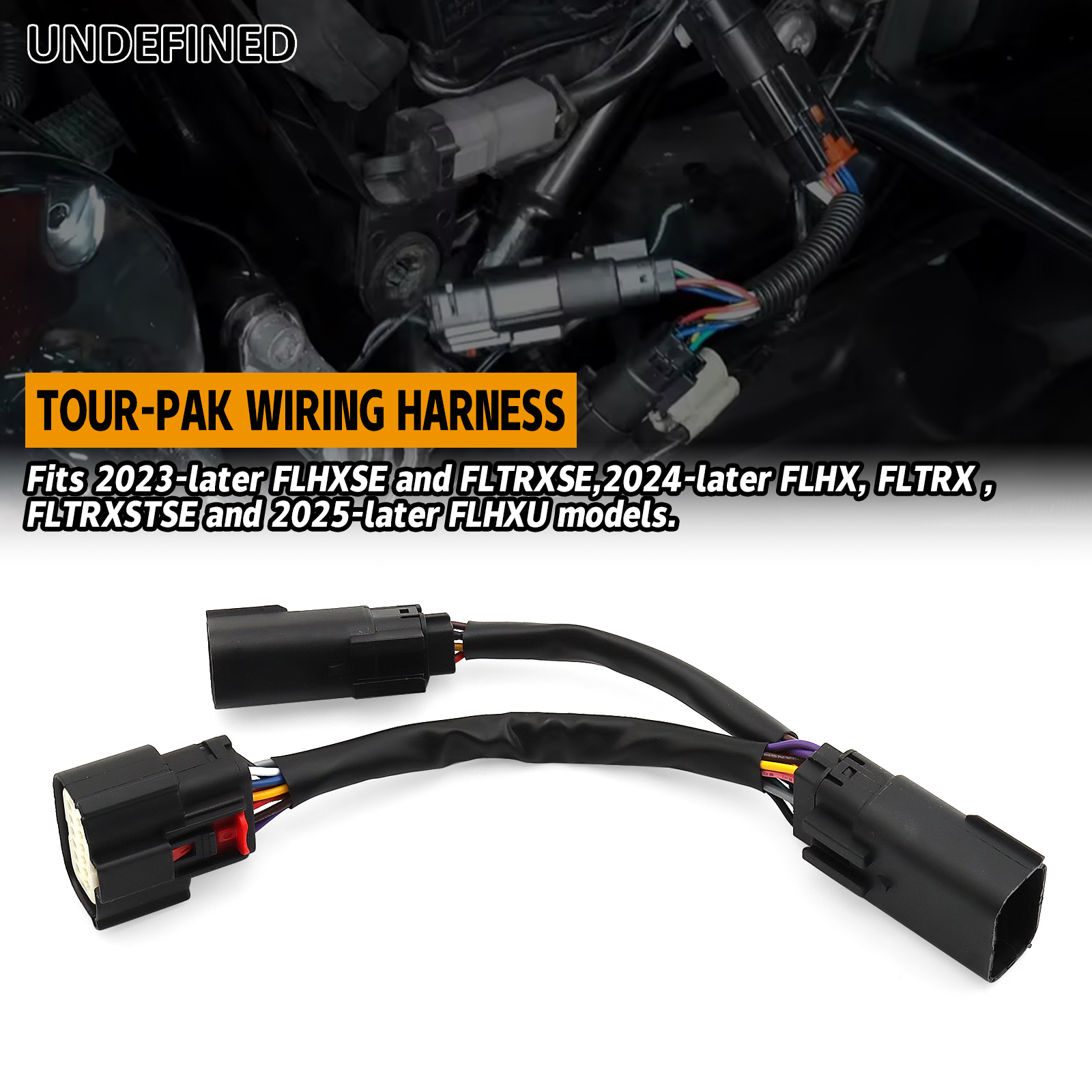 Black Trunk Wiring Harness Ext - Cable Management Sleeve avaliação e preço