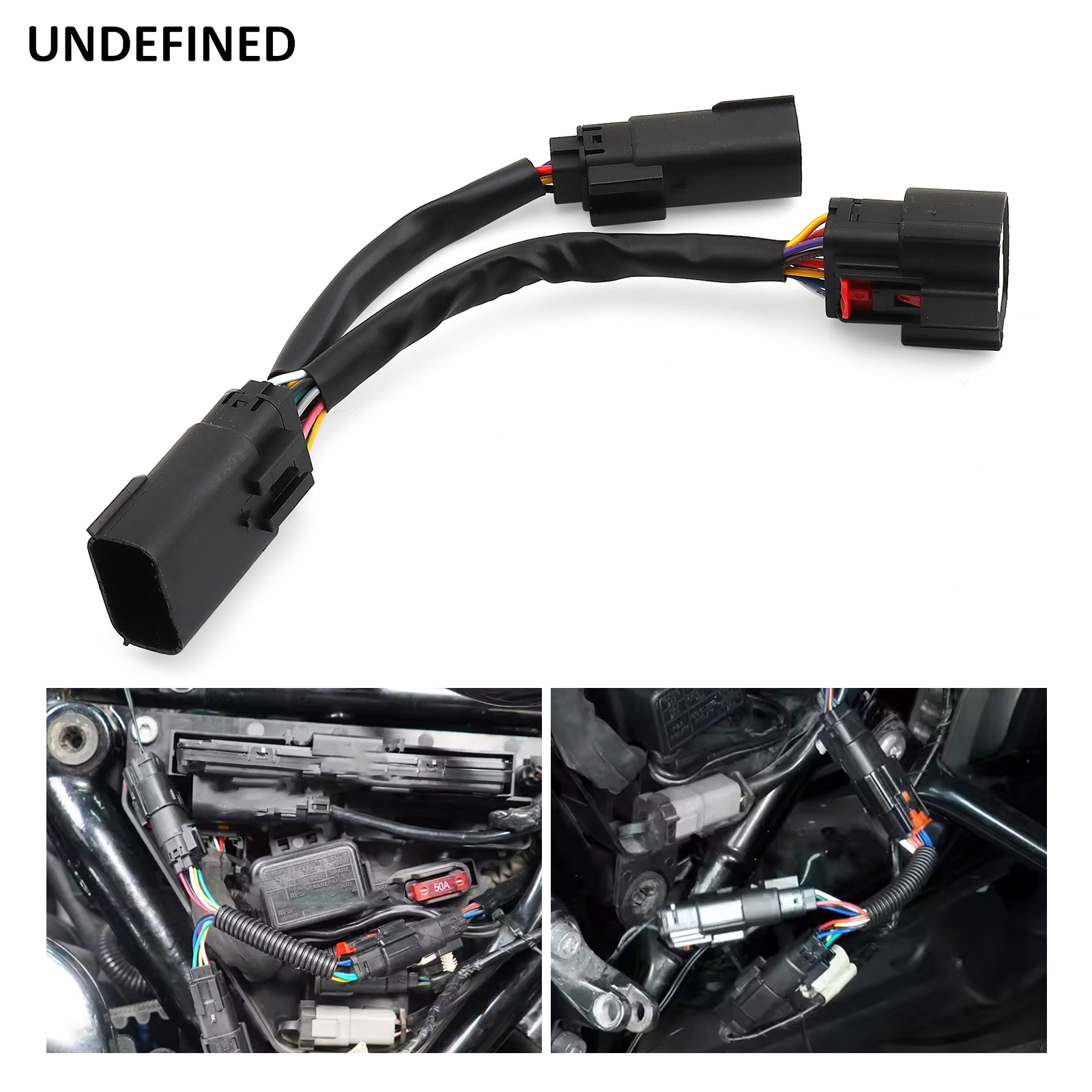 Black Trunk Wiring Harness Ext - Cable Management Sleeve avaliação e preço