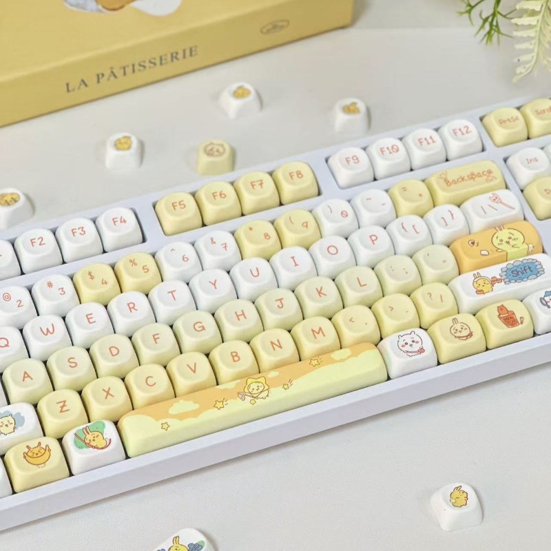 Anime Cartoon Kawaii Chiikawa  - Custom Keycaps avaliação e preço