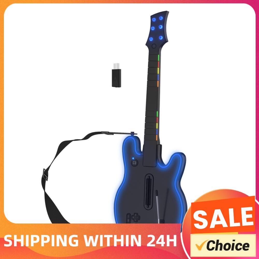 Wireless Guitar Controller 2.4 - Joystick Pc Gaming avaliação e preço