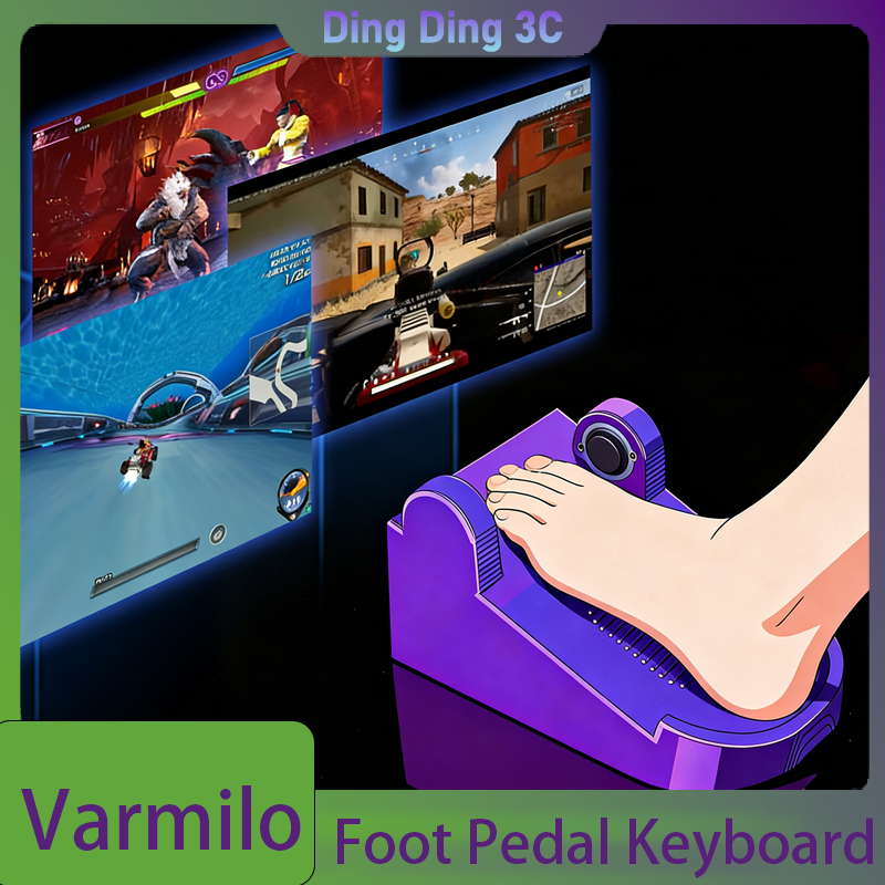Varmilo Foot Pedal Keyboard Ga - Usb Foot Pedal Gaming avaliação e preço