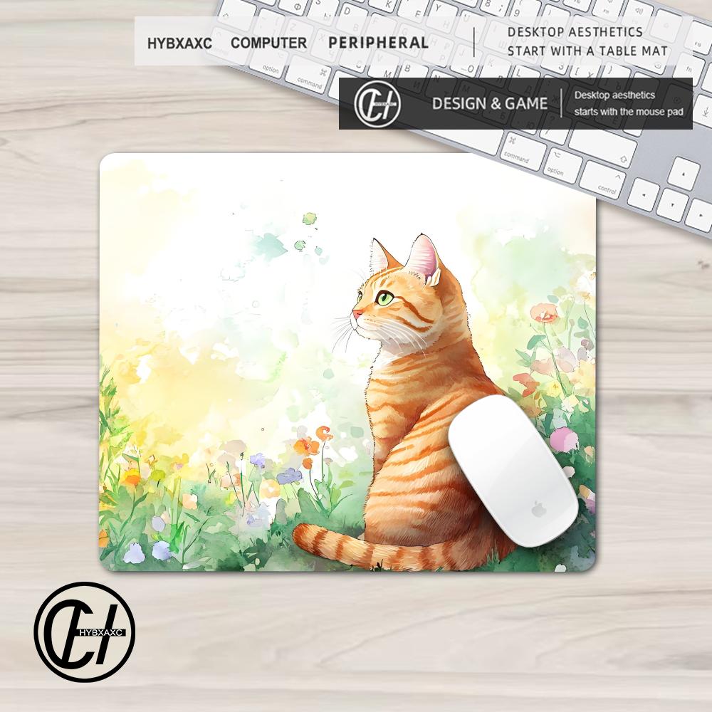 45x40CM Cute Orange Cat Creati - Pc Gaming Orange avaliação e preço