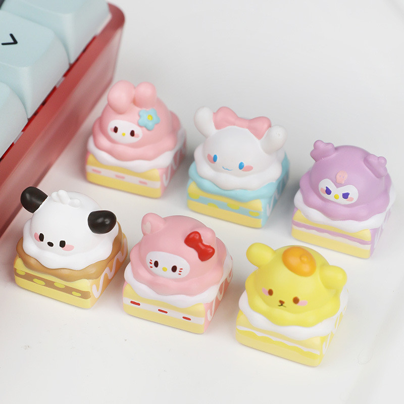 Kawaii Hello Kittys Keycaps Ca - Custom Keycaps avaliação e preço