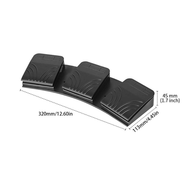 3 USB Foot Pedal Programmable  - Usb Foot Pedal Gaming avaliação e preço