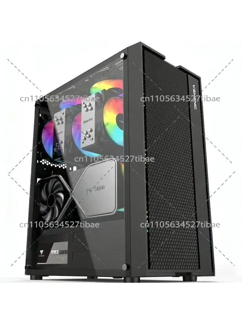 Black E-ATX Computer Case with - Pc Gaming Cpu avaliação e preço