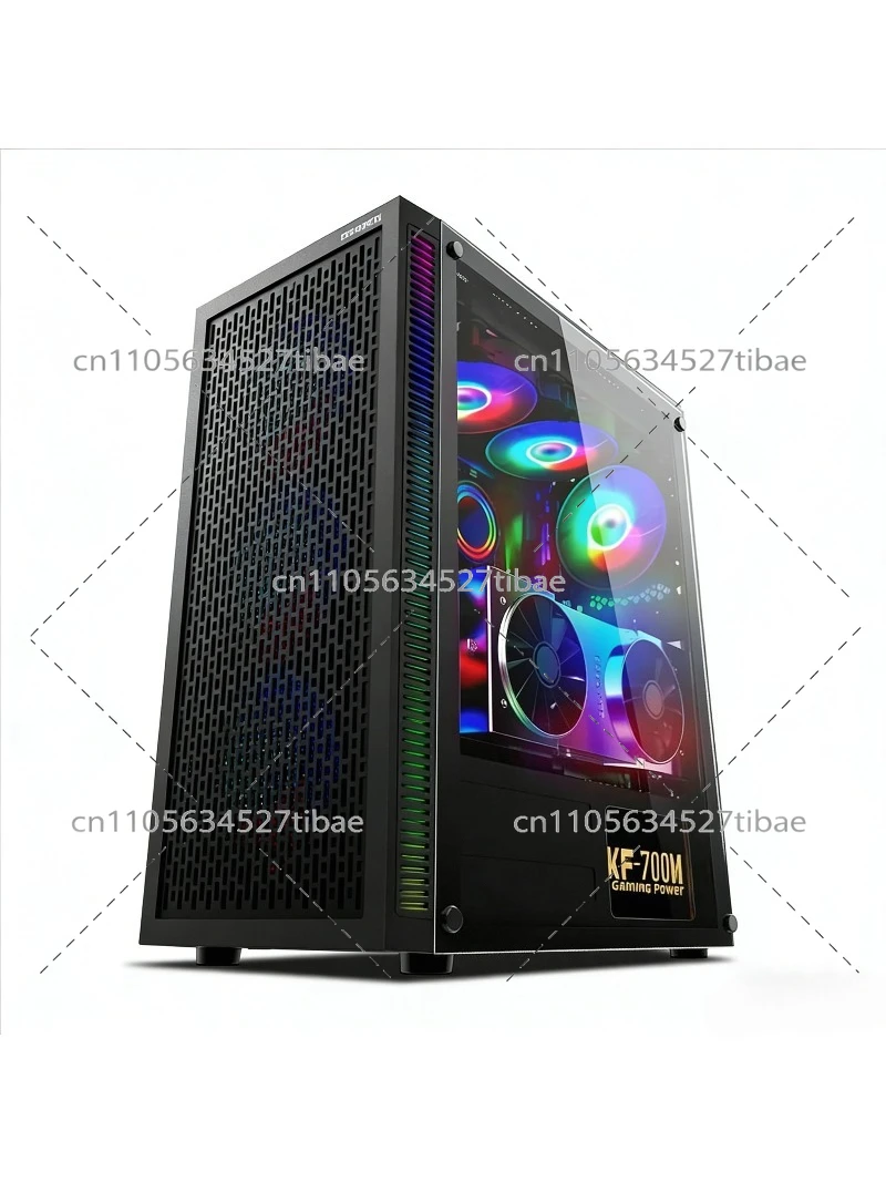 Black E-ATX Computer Case with - Pc Gaming Cpu avaliação e preço