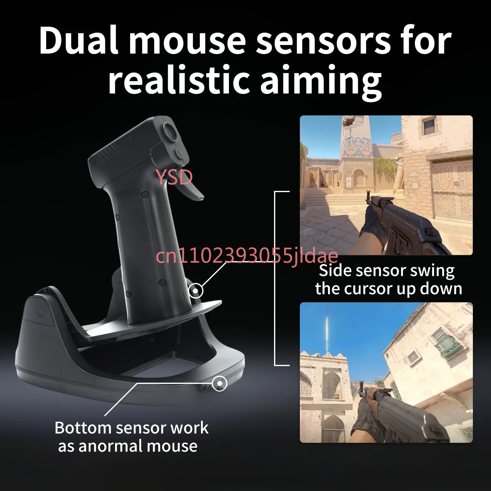 Mouse L25A Gun Mouse OrionTime - Fps Gaming Mouse avaliação e preço