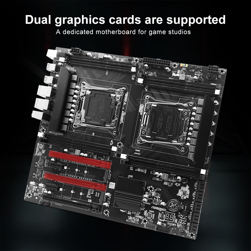 X99 Dual-socket Cpu Motherboar - Pc Gaming Cpu avaliação e preço