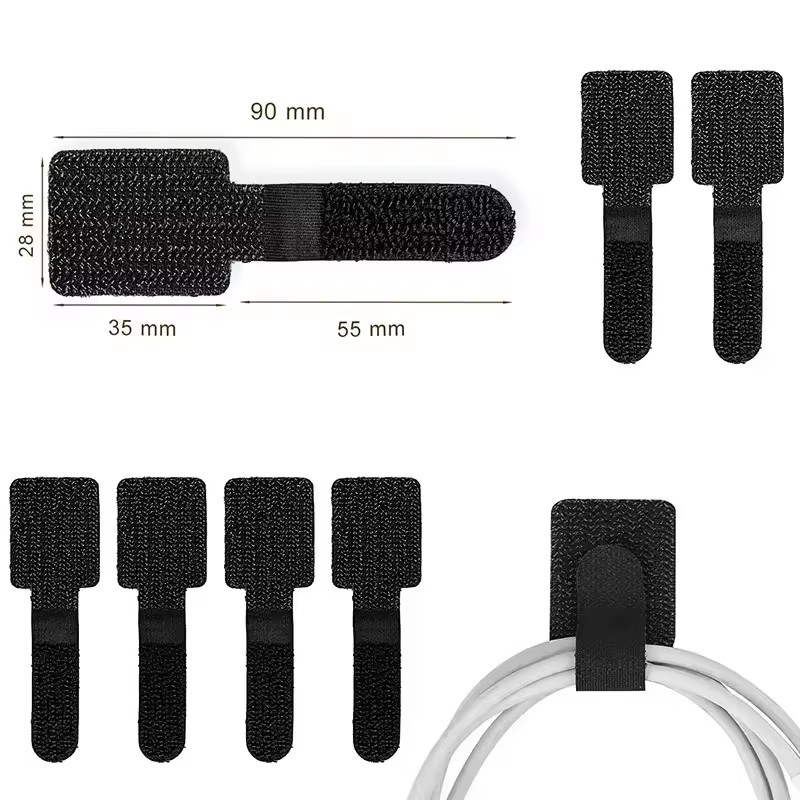 20/10/5/1PCS Releasable Cable  - Cable Management Sleeve avaliação e preço
